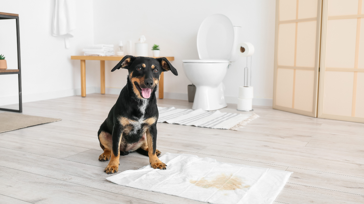 Enseñando a un cachorro a hacer sus necesidades en el empapador: Pasos